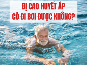 Người bị huyết áp cao có nên đi bơi không?